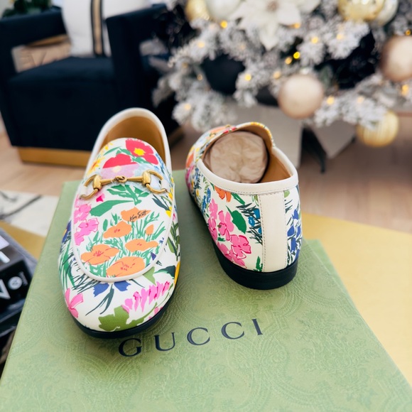 Gucci Ken Scott Jordaan Floral Print Loafer - Picture 8 of 10